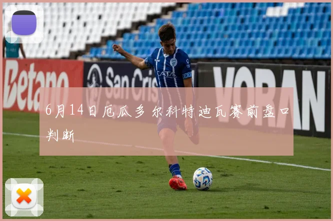 6月14日厄瓜多尔科特迪瓦赛前盘口判断